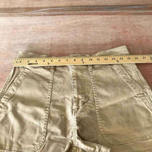 Madewell The Perfect Vintage Fatigue Shorts Women 28 Brown High Rise Stretch - Picture 7 of 11